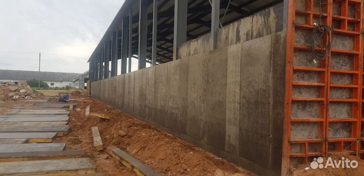 Аренда опалубки стен, колонн и перекрытий