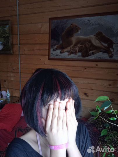 Парик, шиньон, хвост, пряди