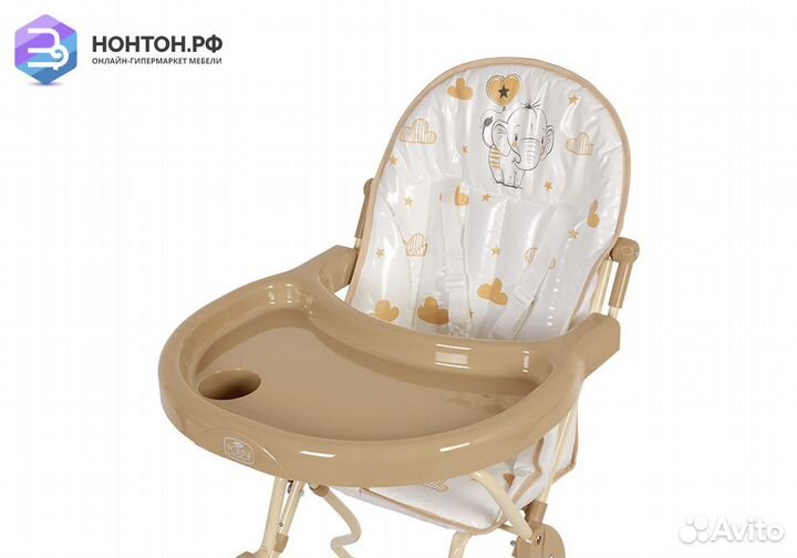 Стульчик для кормления Polini kids 152 Слоник маки