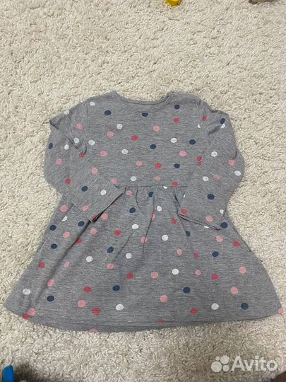 Детские вещи для девочки пакетом 74-92