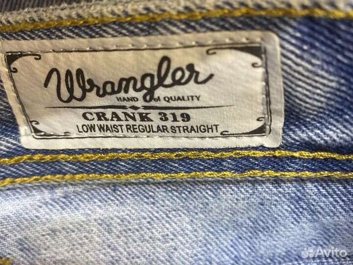 Джинсы Wrangler Коттон 100