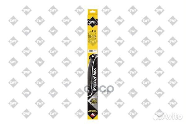 Щетки стеклоочистителя бескаркасные visioflex 6