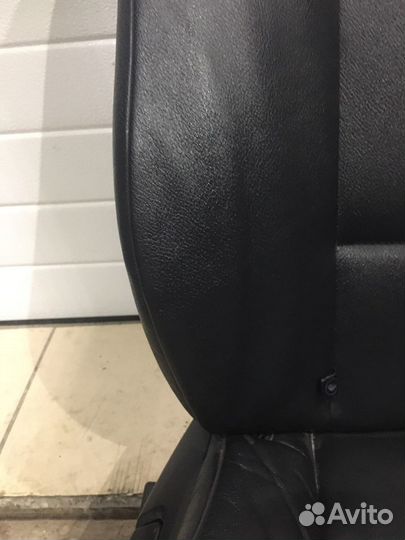 Салон Х3 E83 черная кожа