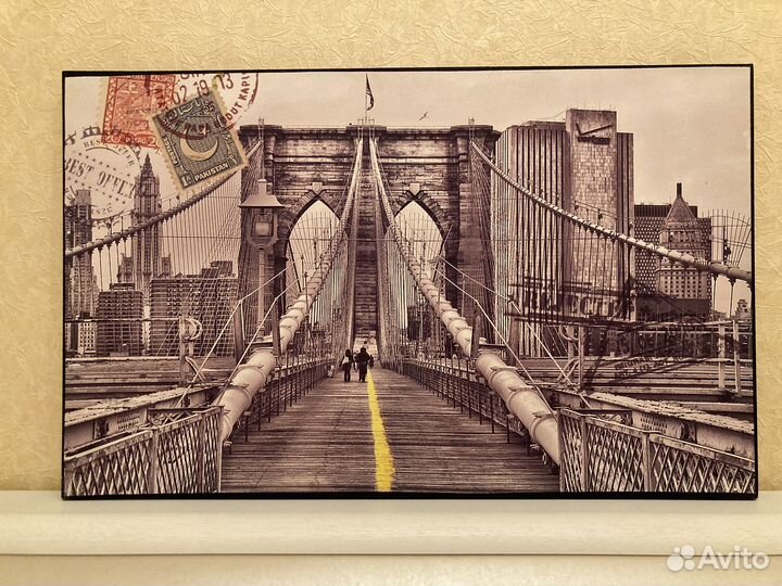 Интерьерная картина на холсте 