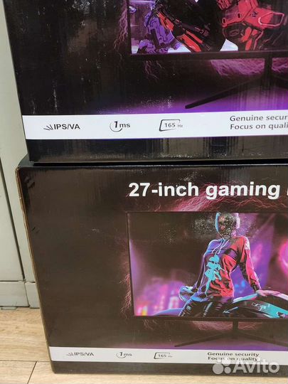 Мониторы IPS 165гц 24 и 27 диагональ в наличии