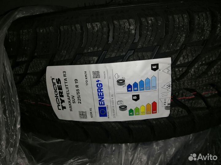 Nokian Tyres Hakkapeliitta R3 225/55 R19 103R