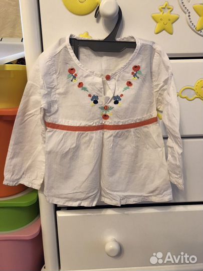 Комплект рубашек на девочку