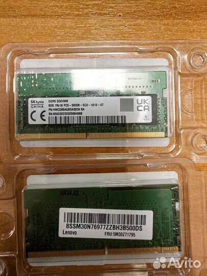 SO-dimm ddr5 16Gb 5600 SK hynix