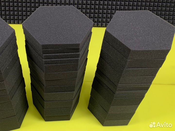Акустический Поролон hexagon