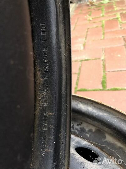 Диски штампованные r16 Nissan Qashqai X-Trail