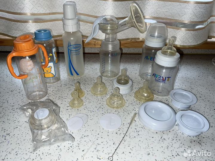 Молокоотсос avent, medela