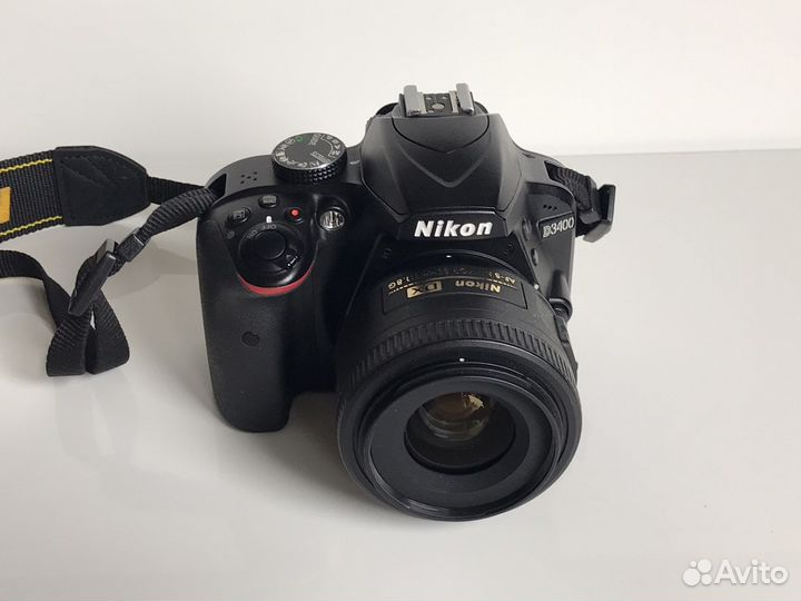 Nikon d3400 kit 35mm f/1.8