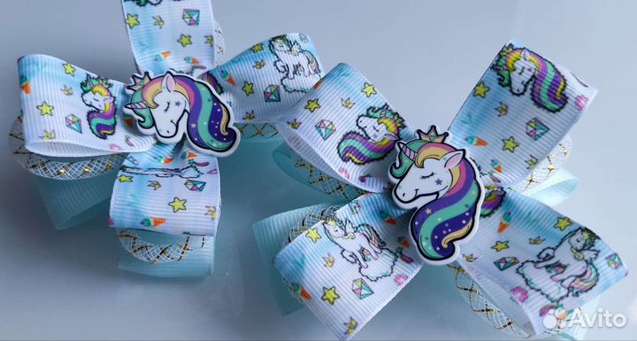 Бантики для девочек ручной работы