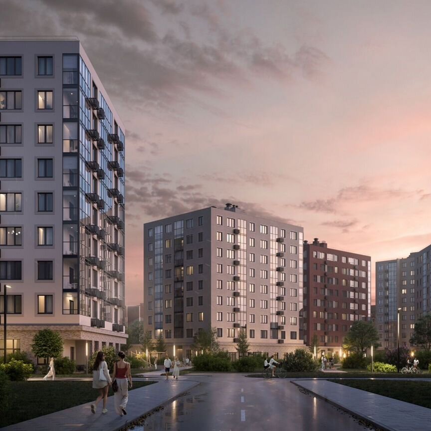 3-к. квартира, 77,9 м², 6/11 эт.