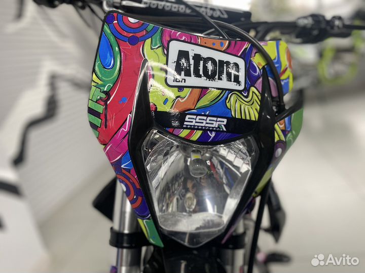 Питбайк sssr atom ION 125 Pink Orbit