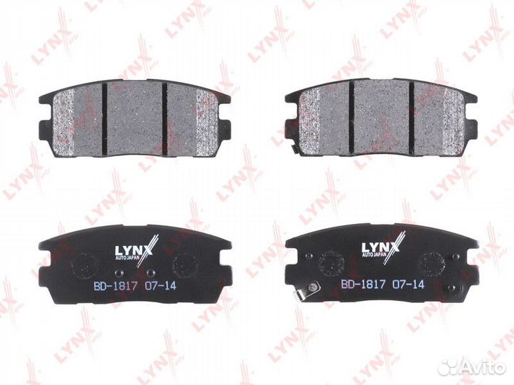 Колодки дисковые lynxauto BD-1817