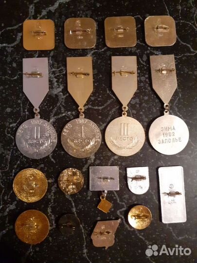 Значки СССР. Спортклубы, соревнования. 17 шт