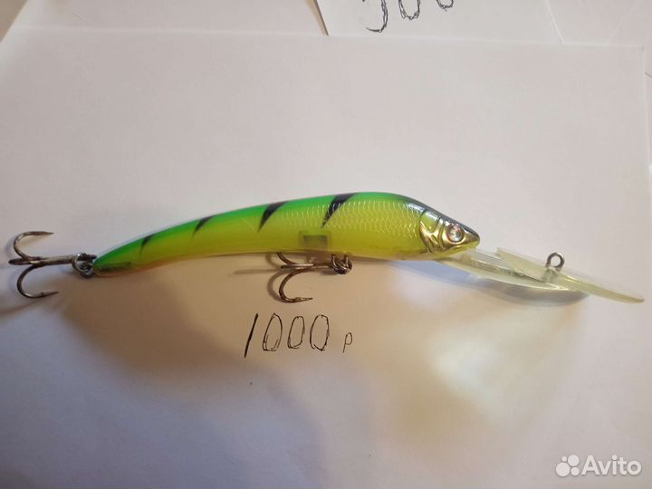 Воблеры рапала и бад сальмо. юзури. бомбер