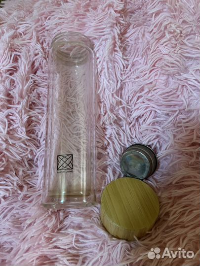 Термос стеклянный