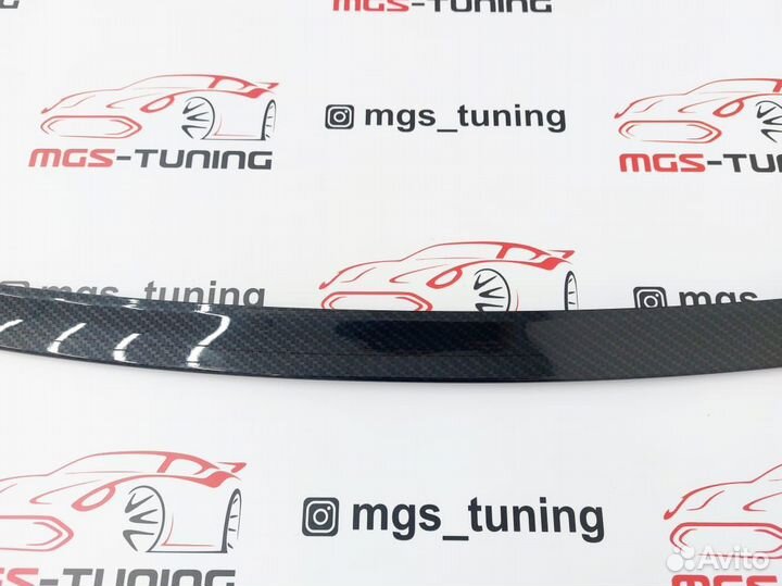 Спойлер Audi A5 17-н.в. sportback под карбон