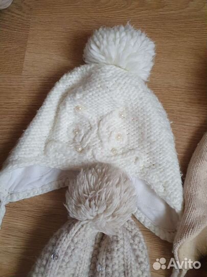 Шапка шлем для девочки