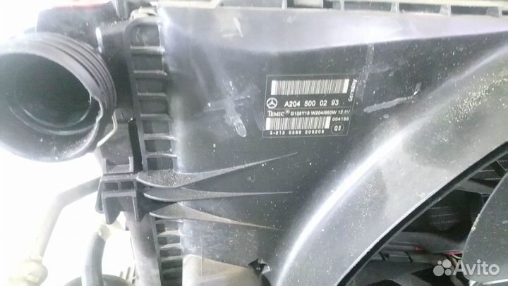 Mersedes W212 касет радиатор в сборе