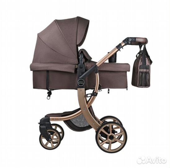 Коляска трансформер 2в1 Aimile Original New Gold