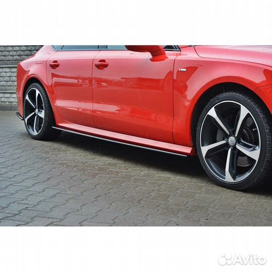 Сплиттер порога Audi A7/A6 C7