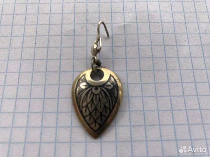 Серьга. Серебро 925 пр