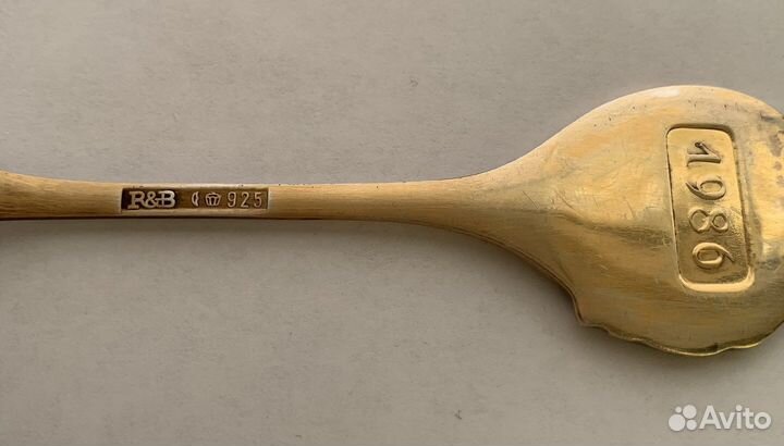 Ложка Robbe & Berking серебряная 925пр