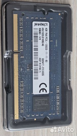 Оперативная память ddr3l 4gb для ноутбука