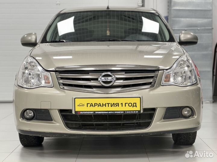 Nissan Almera 1.6 МТ, 2017, 110 000 км