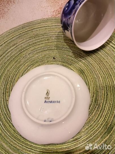 Фарфоровая посуда гжель