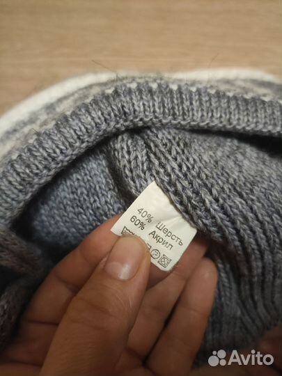 Шапка зимняя для девочки 50 52