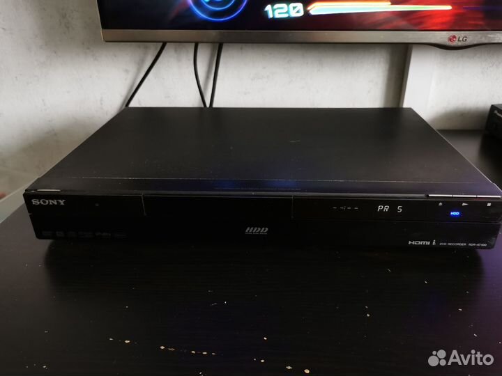 Пишущий DVD/HDD-плеер Sony RDR-AT 100 с USB и HDD