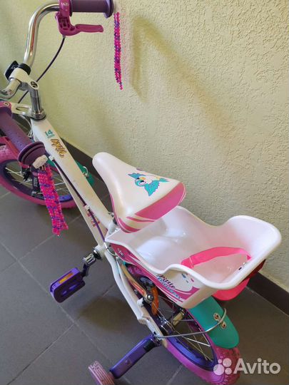 Новый детский велосипед