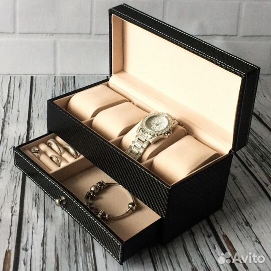 Шкатулка для хранения часов и украшений