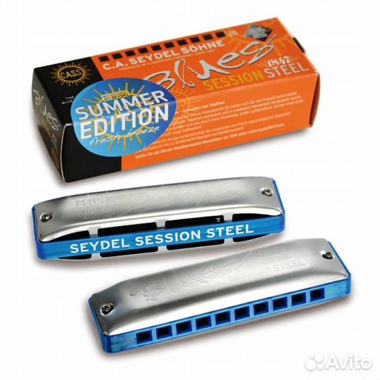 Губная гармоника Seydel Sohne Session Steel Summe