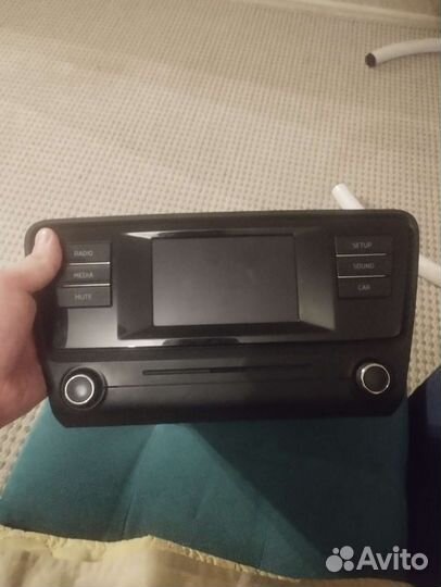 Магнитола в авто skoda