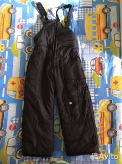 Зимние детские полукомбинезоны усиб