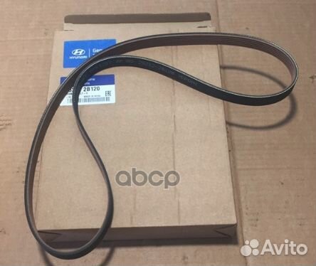 Ремень поликлиновый 252122B120 Hyundai-KIA