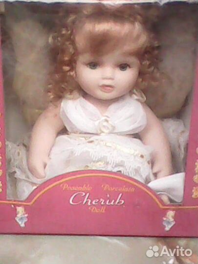 Кукла фарфоровая коллекционная Poseable Porcelain