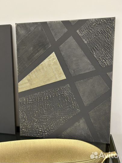 Текстурная картина «Геометрия»
