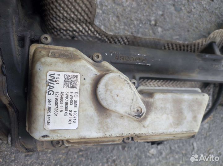 Рулевая рейка volkswagen passat b7