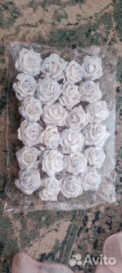 Искусственные цветы из фоамирана для декора