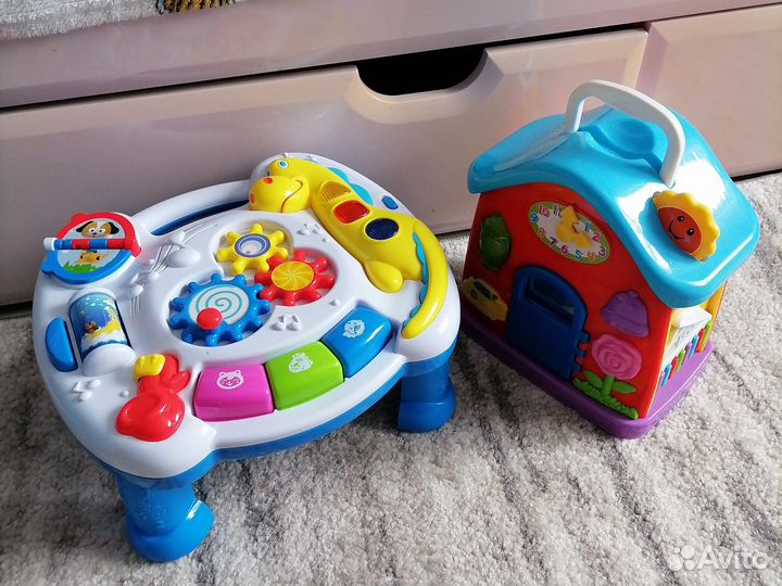 Развивающие музыкальные игрушки от 1 года