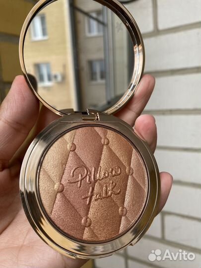 Charlotte tilbury pillow talk палетка для лица