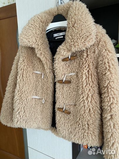 Полушубок искусственный mango