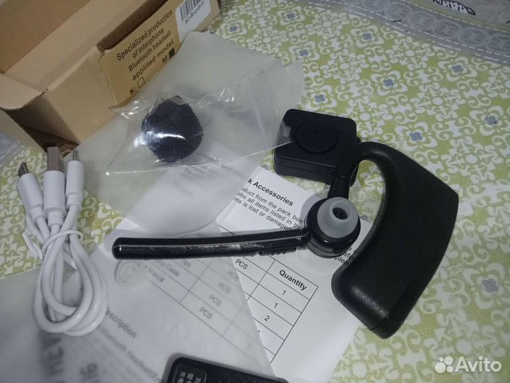 Bluetooth гарнитура для радиостанции hytera HYT