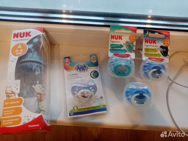 Пустышка avent 0 6
